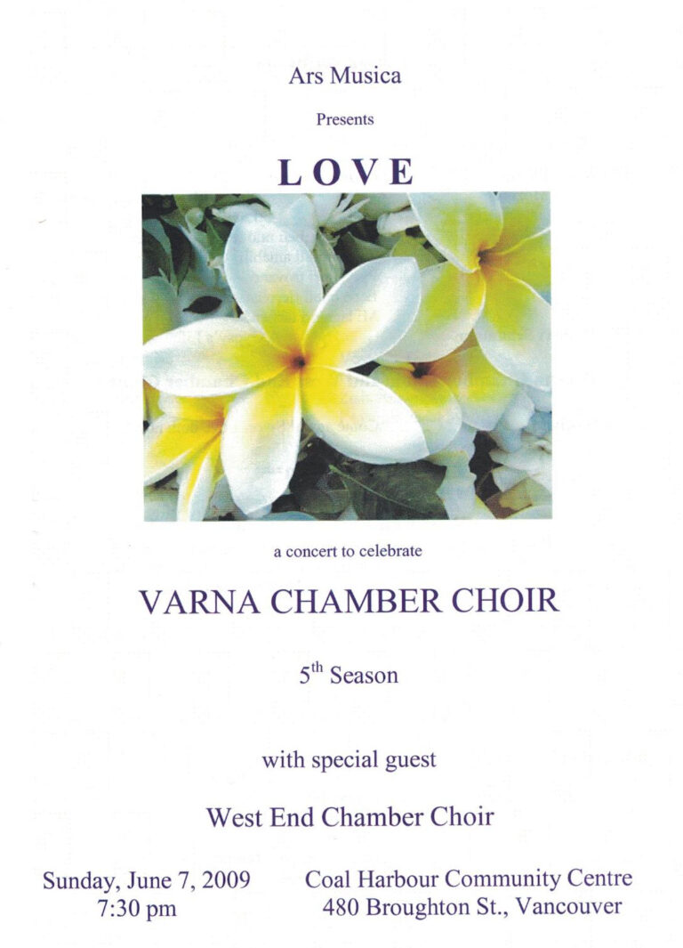 LOVE with Varna Chamber Choir