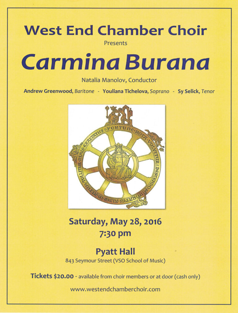 Orff – Carmina Burana